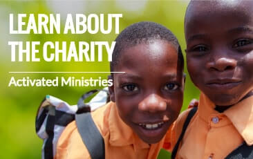 Learn about the charity | Activated Ministries